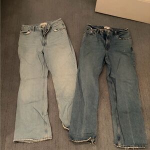Abercrombie & Fitch Light Blue High Rise Jeans